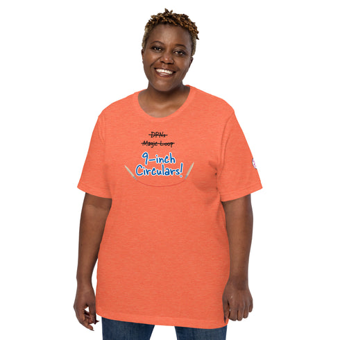 Sock Knitter's Shirt: 9-inch Circular Needles